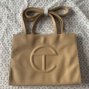 Telfar Medium Cream Bag